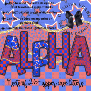 Spirit Red & Blue PNG DIGITAL DOWNLOAD