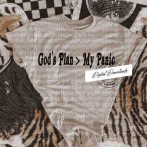 God's Plan > My Panic PNG DIGITAL DOWNLOAD