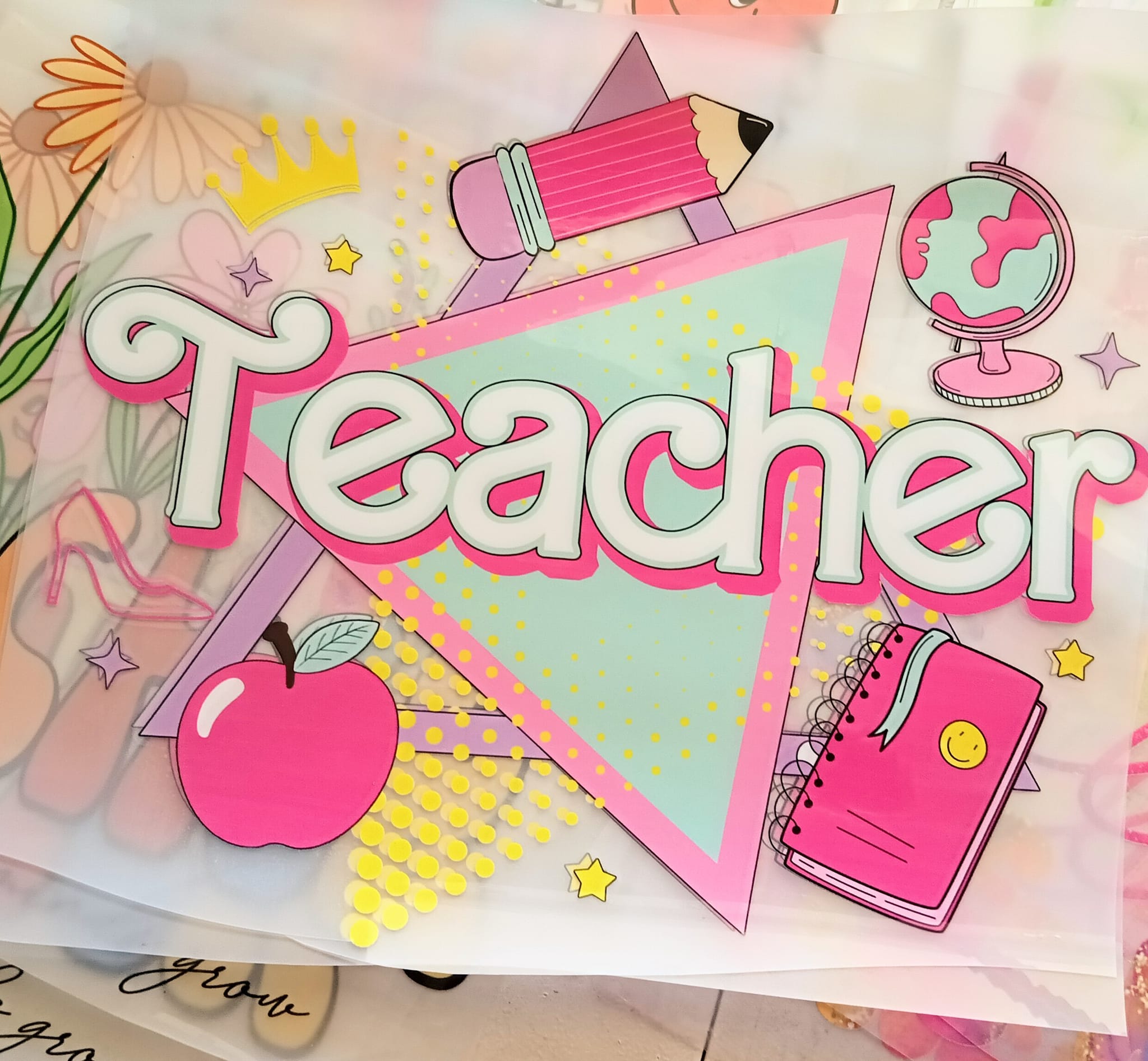 Barbie Teacher DTF Transfer – Custom Printed Tees, DFT Transfers, Car  Freshies