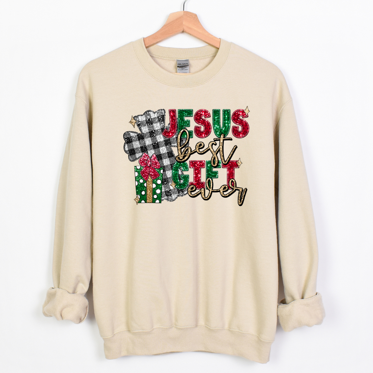 CecyStudio Get It Done Like Deborah Sweatshirt, Logo Infront , Christian Sweatshirt, Faith, Biblical Verse, Bible, Jesus Shirt, Gift
