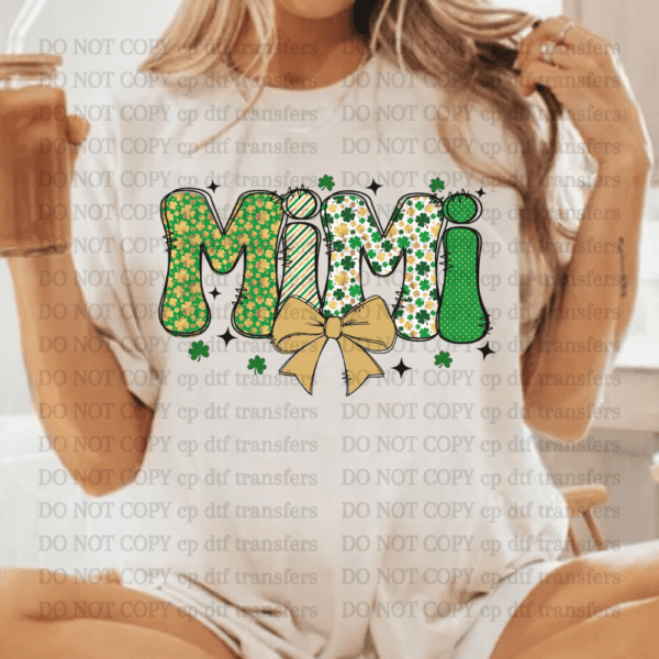 Mimi St Patrick's Day DTF TRANSFER