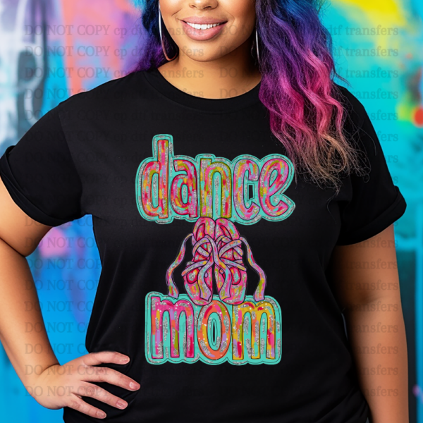 Dance Mom Watercolor DTF TRANSFER