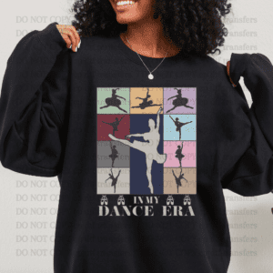 Block In My Dance  Era Wht Text DTF TRANSFER