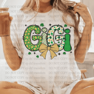 Gigi St Patrick's Day DTF TRANSFER