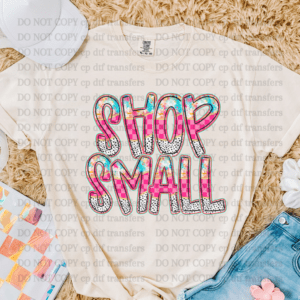 Shop Small Messy Chaos Font DTF TRANSFER