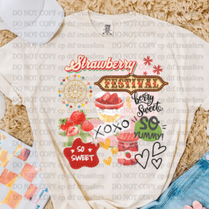 Strawberry Festival DTF TRANSFER
