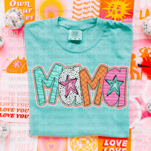 Mama Fun Doodle DTF TRANSFER
