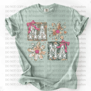 Mama Floral Daisy DTF TRANSFER