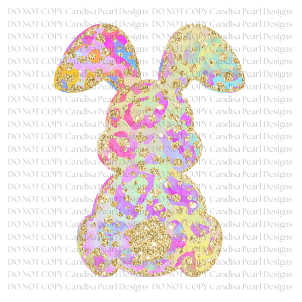 Sparkle Purple Bunny PNG DIGITAL DOWNLOAD