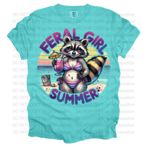 Feral Girl Summer DTF TRANSFER