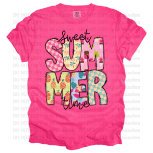 Sweet Summer Fruit Doodle DTF TRANSFER