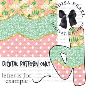 Digital Pattern Blush And Bloom PNG DIGITAL DOWNLOAD
