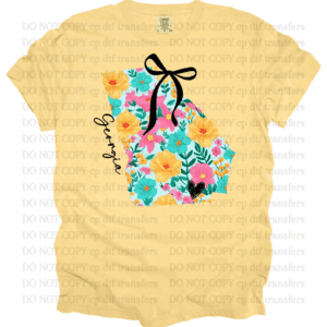 Georgia Spring Flowers DTF TRANSFER