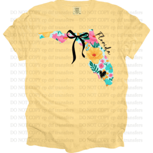 Florida Spring Flowers DTF TRANSFER
