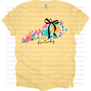 Kentucky Spring Flowers DTF TRANSFER
