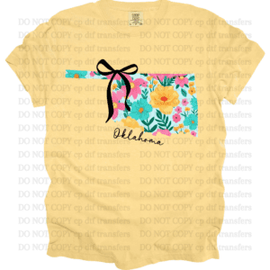 Oklahoma Spring Flowers DTF TRANSFER