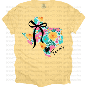Texas Spring Flowers DTF TRANSFER