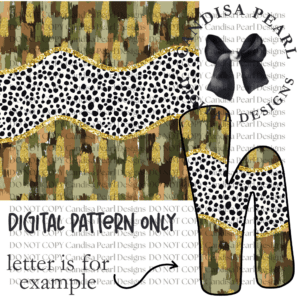 Digital Pattern Brush Camo PNG DIGITAL DOWNLOAD