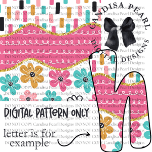 Digital Pattern Abstract Pink PNG DIGITAL DOWNLOAD