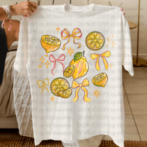 Lemons And Bows DTF TRANSFER