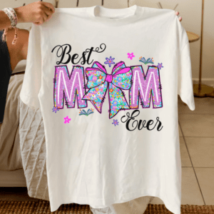 Best Mom Ever Purple DTF TRANSFER