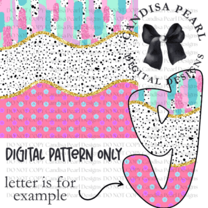 Digital Pattern Pastel Splatter PNG DIGITAL DOWNLOAD