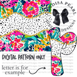Digital Pattern Tropical Dots  PNG DIGITAL DOWNLOAD