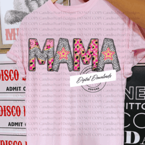 Glitz Pop Mama PNG DIGITAL DOWNLOAD