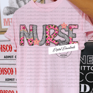 Glitz Pop Nurse PNG DIGITAL DOWNLOAD
