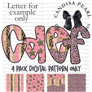 Digital Pattern Savage Chic Pack PNG DIGITAL DOWNLOAD