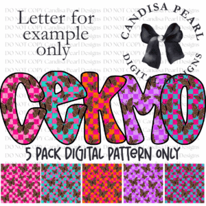 Digital Pattern Leopard Butterflies Pack PNG DIGITAL DOWNLOAD
