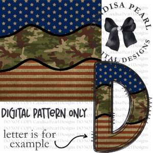Digital Pattern Camo Usa PNG DIGITAL DOWNLOAD