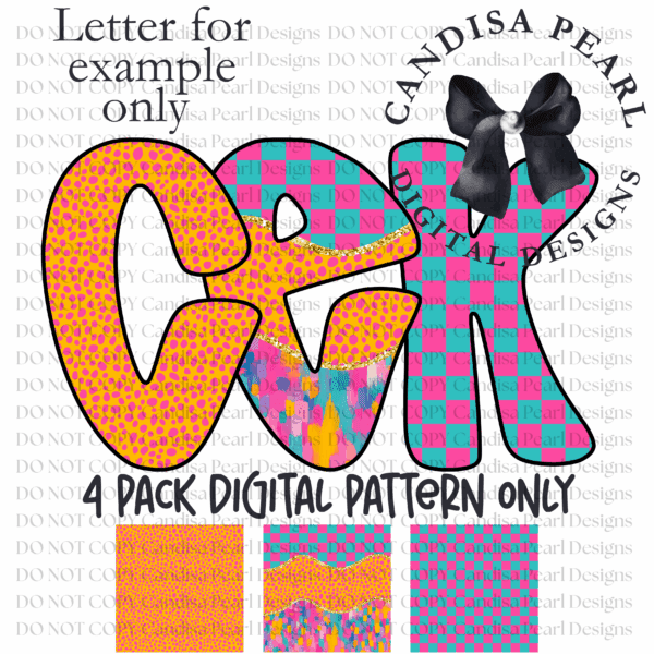 Digital Pattern Chic Confetti Pack PNG DIGITAL DOWNLOAD