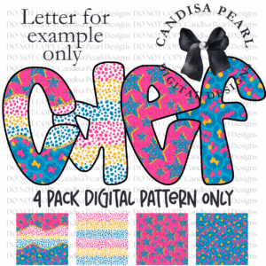 Digital Pattern Ocean Palm Pack PNG DIGITAL DOWNLOAD
