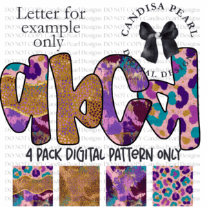 Digital Pattern Royal Drip Pack PNG DIGITAL DOWNLOAD