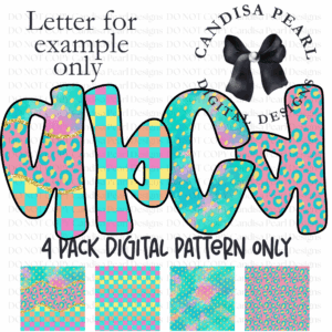 Digital Pattern Cotton Candy Splash  Pack PNG DIGITAL DOWNLOAD