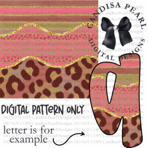 Digital Pattern Pretty Wild PNG DIGITAL DOWNLOAD