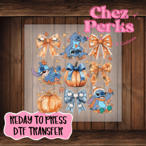 Fall Stitch Collage DTF TRANSFER