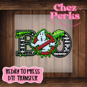 Boo Ghostbuster's DTF TRANSFER