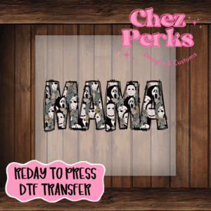 Mama Horror Movie DTF TRANSFER