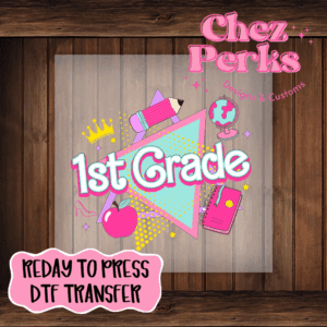 Barbie First Grade DTF TRANSFER