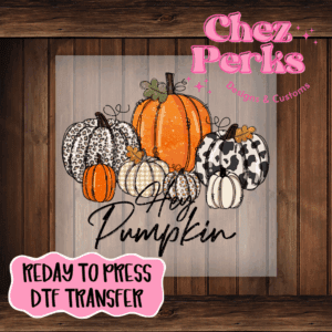 Hey Pumpkin DTF TRANSFER