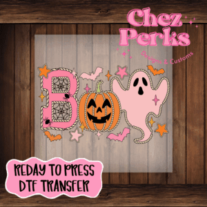 Western Boo Lasso DTF TRANSFER