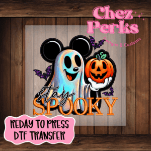 Mickey Stay Spooky DTF TRANSFER