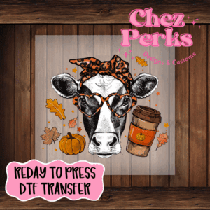 Fall Pumpkin DTF TRANSFER