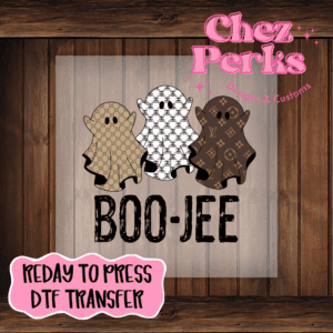 Boo-Jee Designer Ghosts DTF TRANSFER