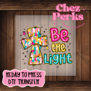 Be The Christmas Light Bright DTF TRANSFER