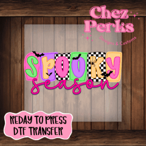 Funky Spooky Season DTF TRANSFER