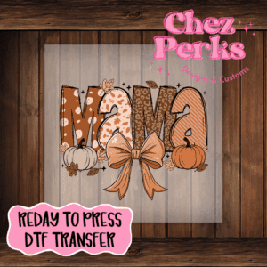 Mama Tan Bow DTF TRANSFER