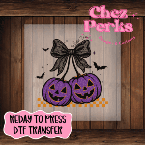 Pumpkin Cherries DTF TRANSFER